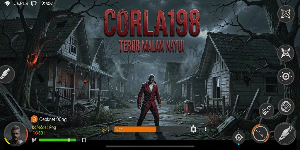 Gameplay menegangkan CORLA188 dengan suasana Horror yang mencekam.
