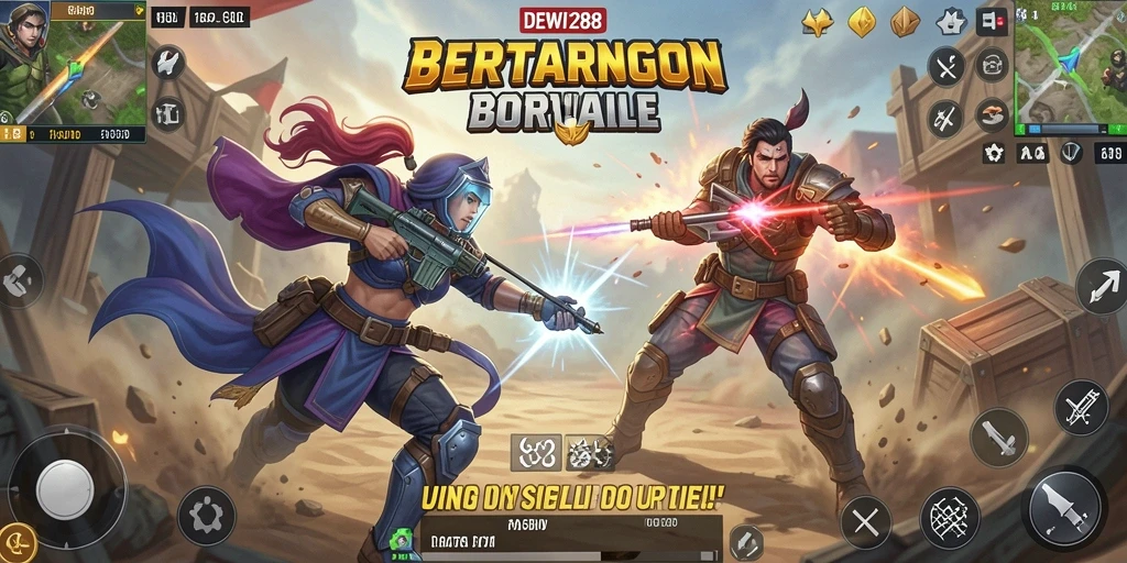 Tampilan gameplay seru dan mendebarkan di DEWI288.