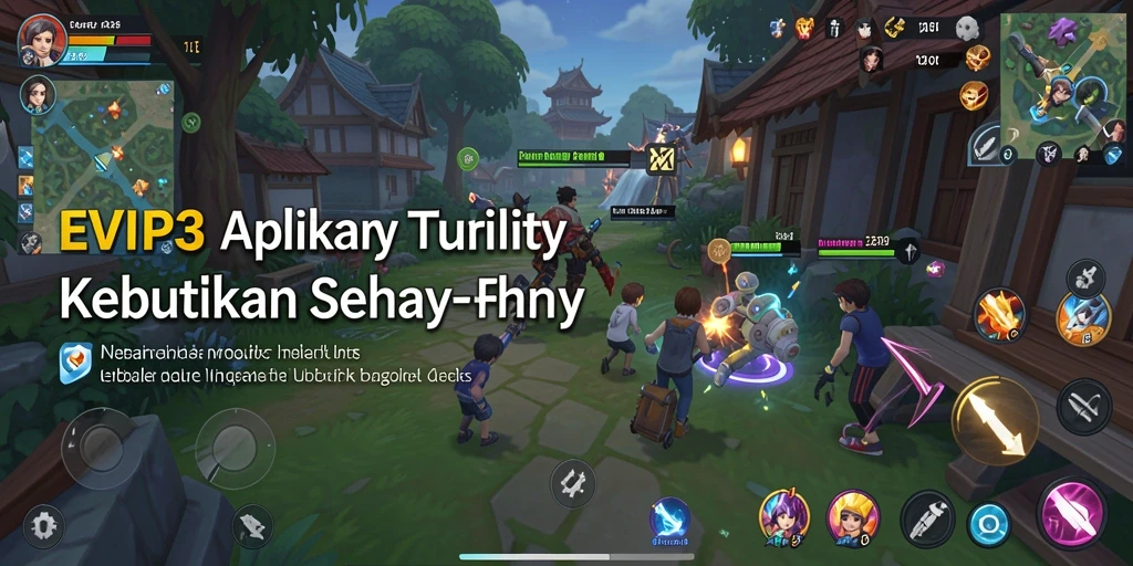 Screenshot utama EVIP3 menampilkan antarmuka aplikasi yang intuitif.