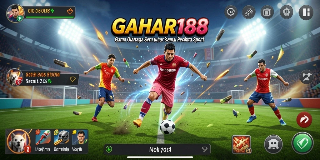 Tampilan permainan GAHAR188 yang seru dan penuh aksi.