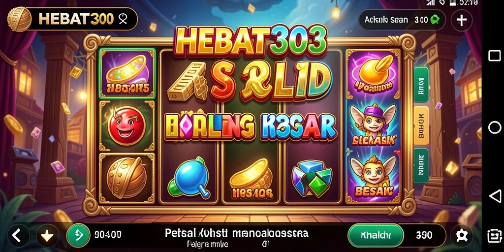 Gameplay seru HEBAT303 dengan tampilan slot yang memukau.