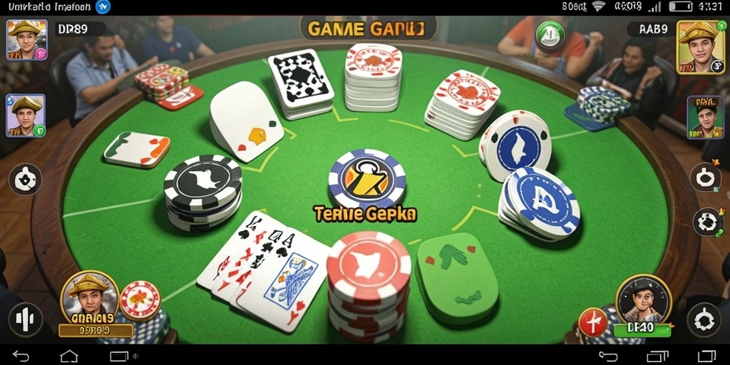Tampilan gameplay seru dari IDR89 yang penuh warna.