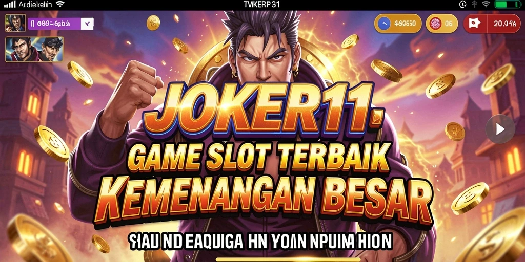 Tampilan gameplay JOKER11 dengan grafis yang menawan dan fitur menarik.