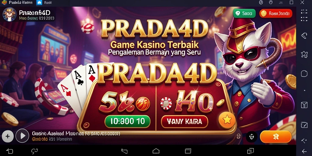 Tampilan gameplay seru dari PRADA4D dengan grafik menakjubkan.