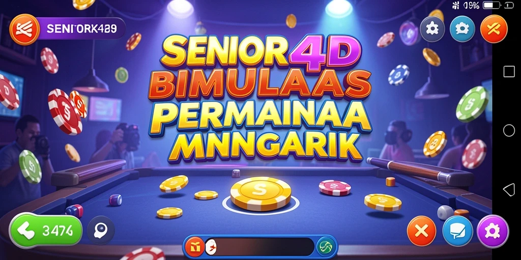 Tampilan menarik dari gameplay SENIOR4D yang penuh strategi.