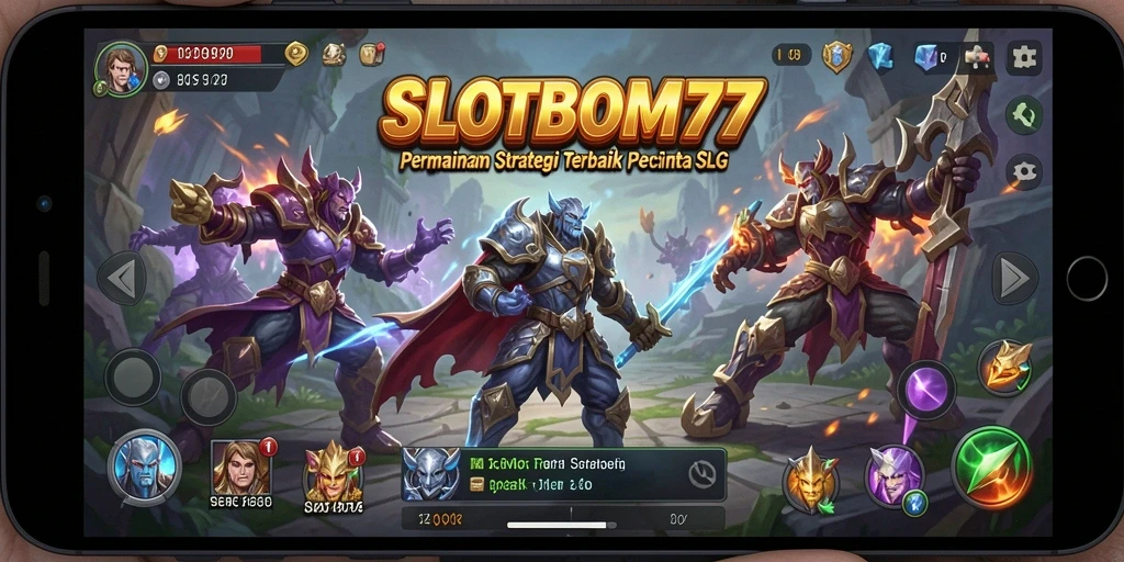 Tampilan gameplay menarik dari SLOTBOM77 yang menunjukkan strategi dan aksi.