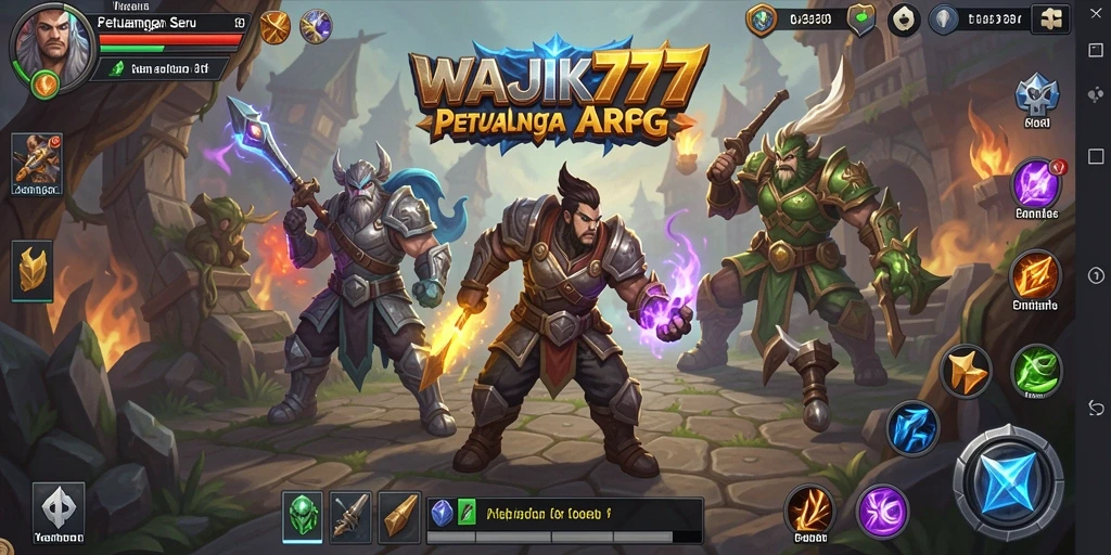 Gameplay seru dengan pertarungan dinamis di WAJIK777.