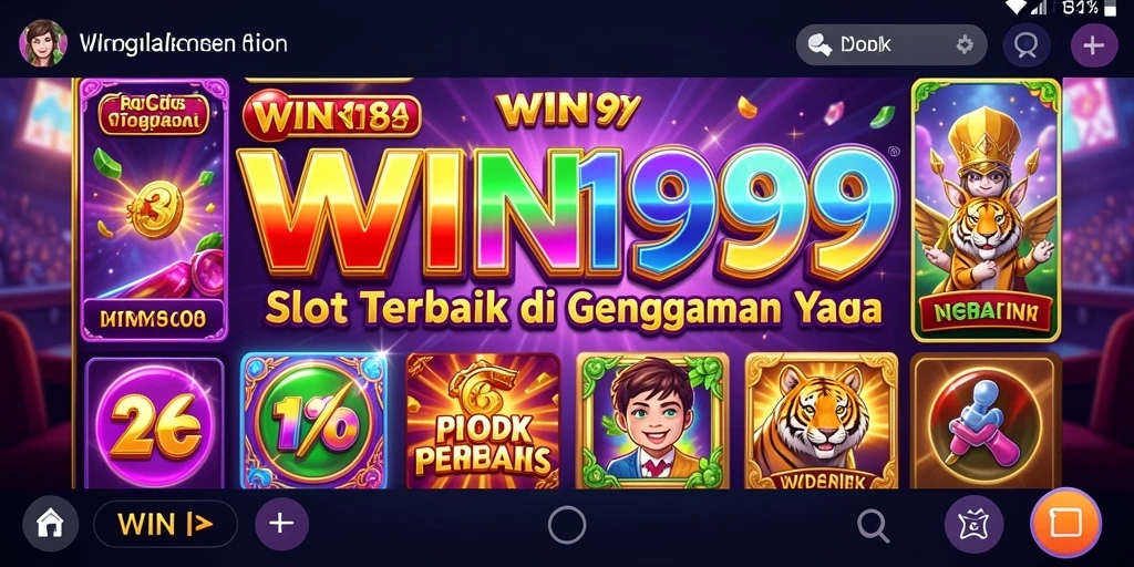 Tampilan seru gameplay permainan Slot di WIN199 yang mengasyikkan.